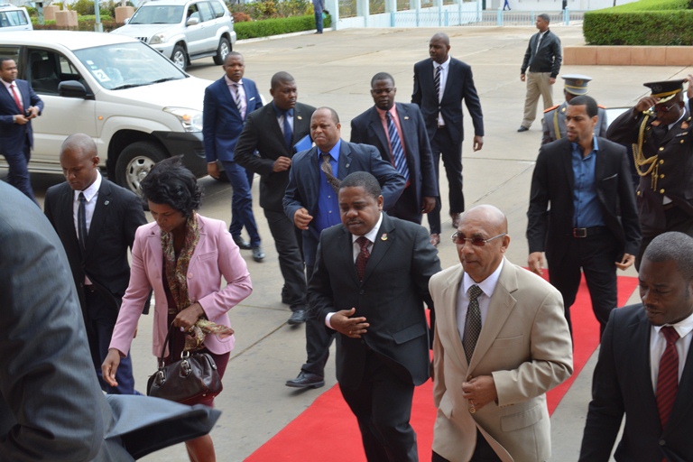 Visita do Primeiro Ministro Vicente Ehate Tomi da Guiné-Equatorial 